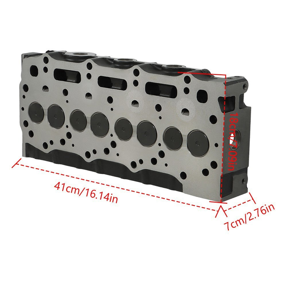 Perkins 3024C/T C2.2T 404D-22 Complete Cylinder Head Assembly Engine Part