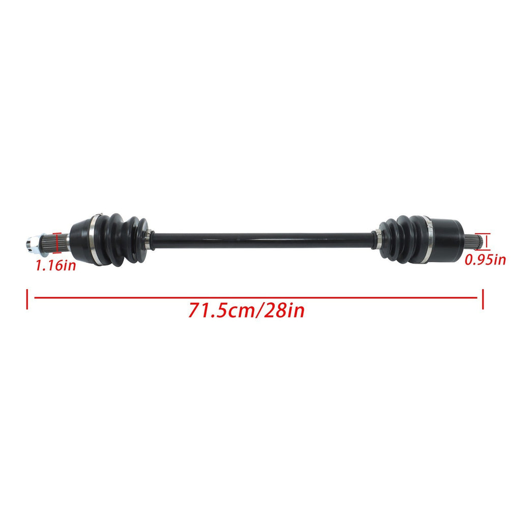 Front Right & Left CV Joint Axle for Polaris Ranger Crew XP 1000 RZR S 4 800