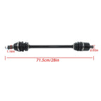 Front Right & Left CV Joint Axle for Polaris Ranger Crew XP 1000 RZR S 4 800
