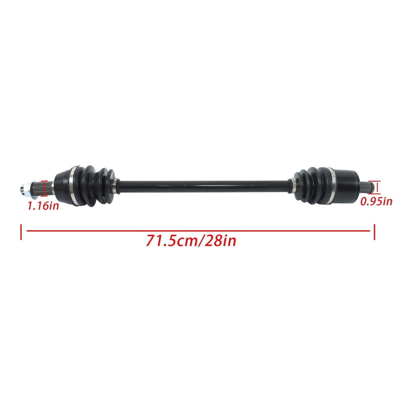 Front Right & Left CV Joint Axle for Polaris Ranger Crew XP 1000 RZR S 4 800