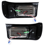 12V LED Headlights & Tail Lights Kit Adjustable for Club Car DS G&E 1993+