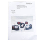 12V LED Headlights & Tail Lights Kit Adjustable for Club Car DS G&E 1993+