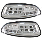 Golf Cart LED Headlight & Tail Light Kit Deluxe Street 2008-2015 All Models