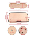 E-Z-GO RXV 2008+ Beige Front Seat Cushion Set for Freedom Golf Carts