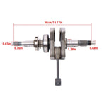 HiSun 500 UTV ATV HS500 2008-2016 Crankshaft 13200-F18-0000 Taper Ratio 1:5
