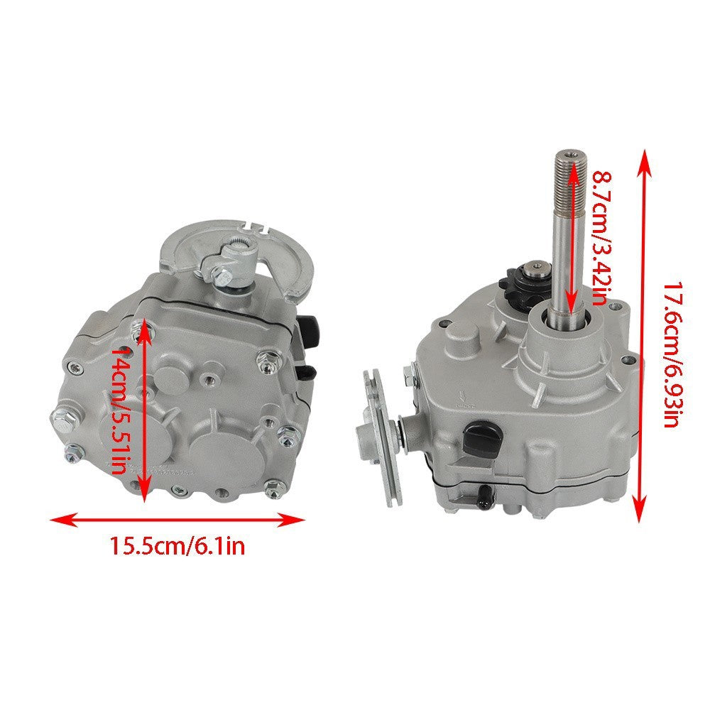 Forward Reverse Gearbox 2hp-7hp Engine 41p 10t/12t Tav30 Go Kart Gear Box