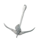 3.2kg White Folding Grapnel Anchor for Boat Marine Kayak - 1PCS Set