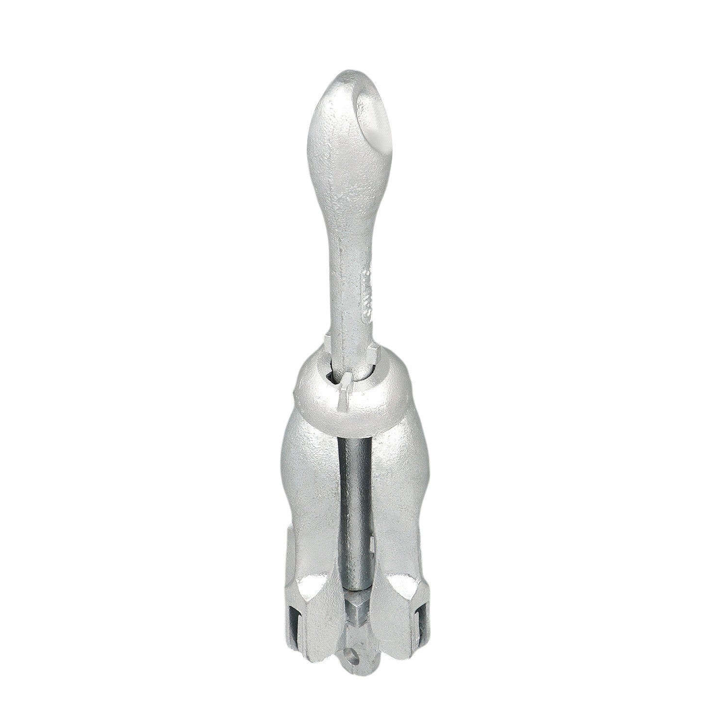 3.2kg White Folding Grapnel Anchor for Boat Marine Kayak - 1PCS Set