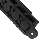 Black 4 Post Busbar 5/16" 12V 250A Power Distribution Block with Cover