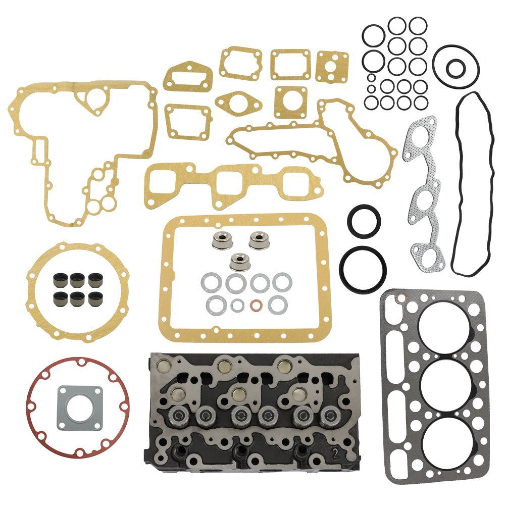 Kubota L2900 L3000 L3010 Cylinder Head Full with Gasket D1503 Replacement