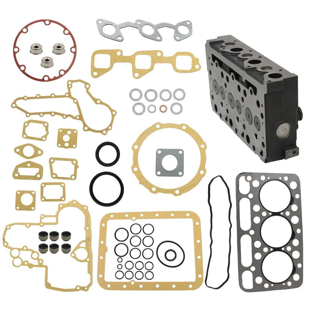 Kubota L2900 L3000 L3010 Cylinder Head Full with Gasket D1503 Replacement