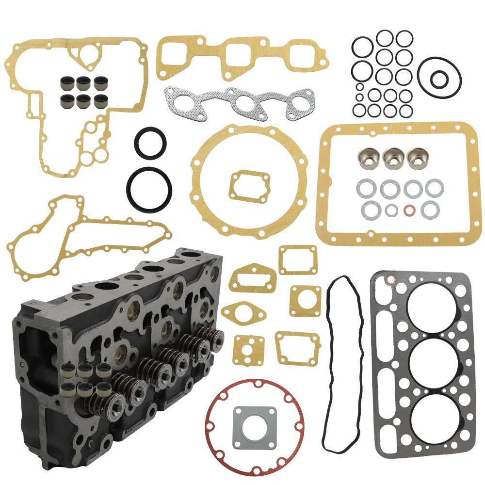 Kubota L2900 L3000 L3010 Cylinder Head Full with Gasket D1503 Replacement