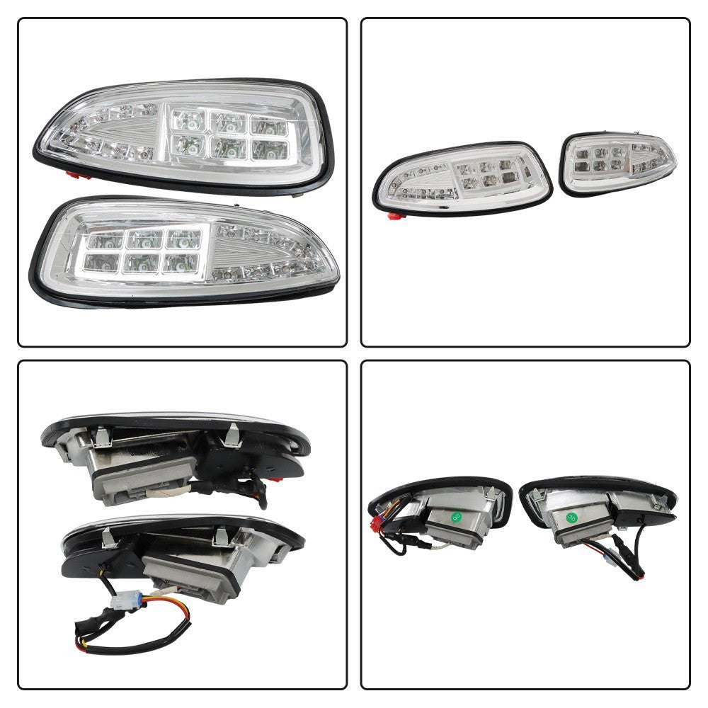 EZGO RXV Golf Cart Full LED Light Kit Headlights & Tail Lights 2016+