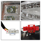 EZGO RXV Golf Cart Full LED Light Kit Headlights & Tail Lights 2016+