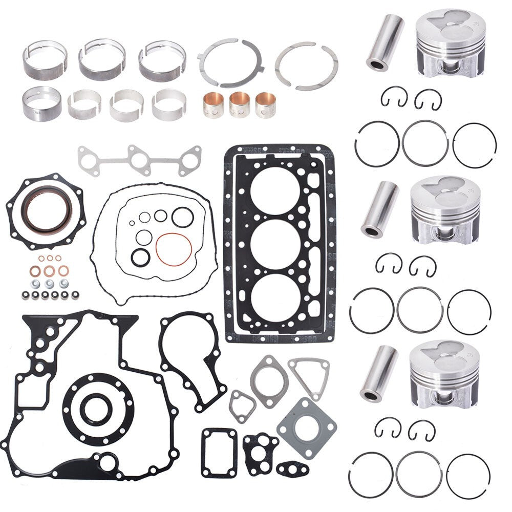 Kubota D902 Overhaul Kit STD Fit KBOVKVD902-00-5421 SVU321664-R1 New