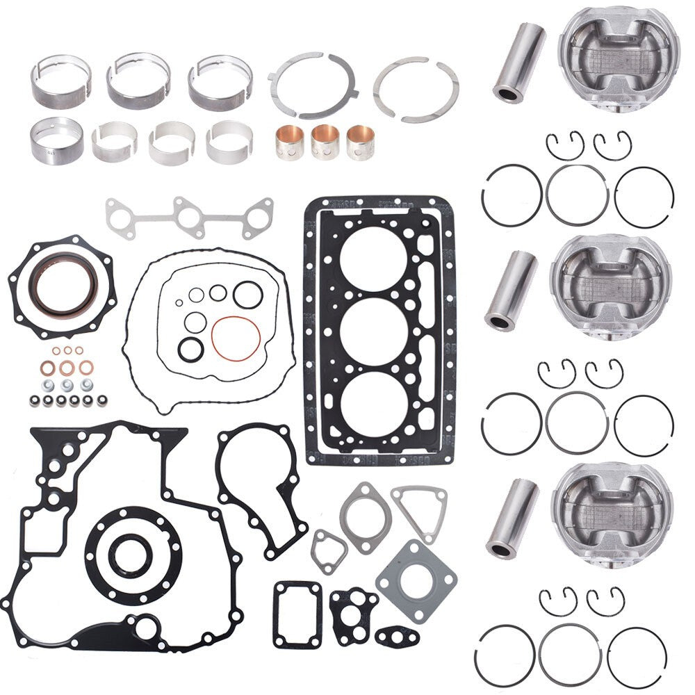 Kubota D902 Overhaul Kit STD Fit KBOVKVD902-00-5421 SVU321664-R1 New