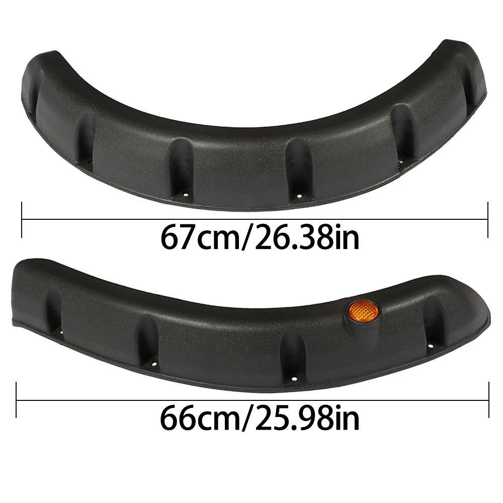 4pcs Fender Flares for Yamaha Drive G29 Golf Cart - Front & Rear Set