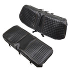 Black Universal Rear Seat Cover Kit for Club Car EZGO Yamaha Golf Cart