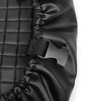 Black Universal Rear Seat Cover Kit for Club Car EZGO Yamaha Golf Cart