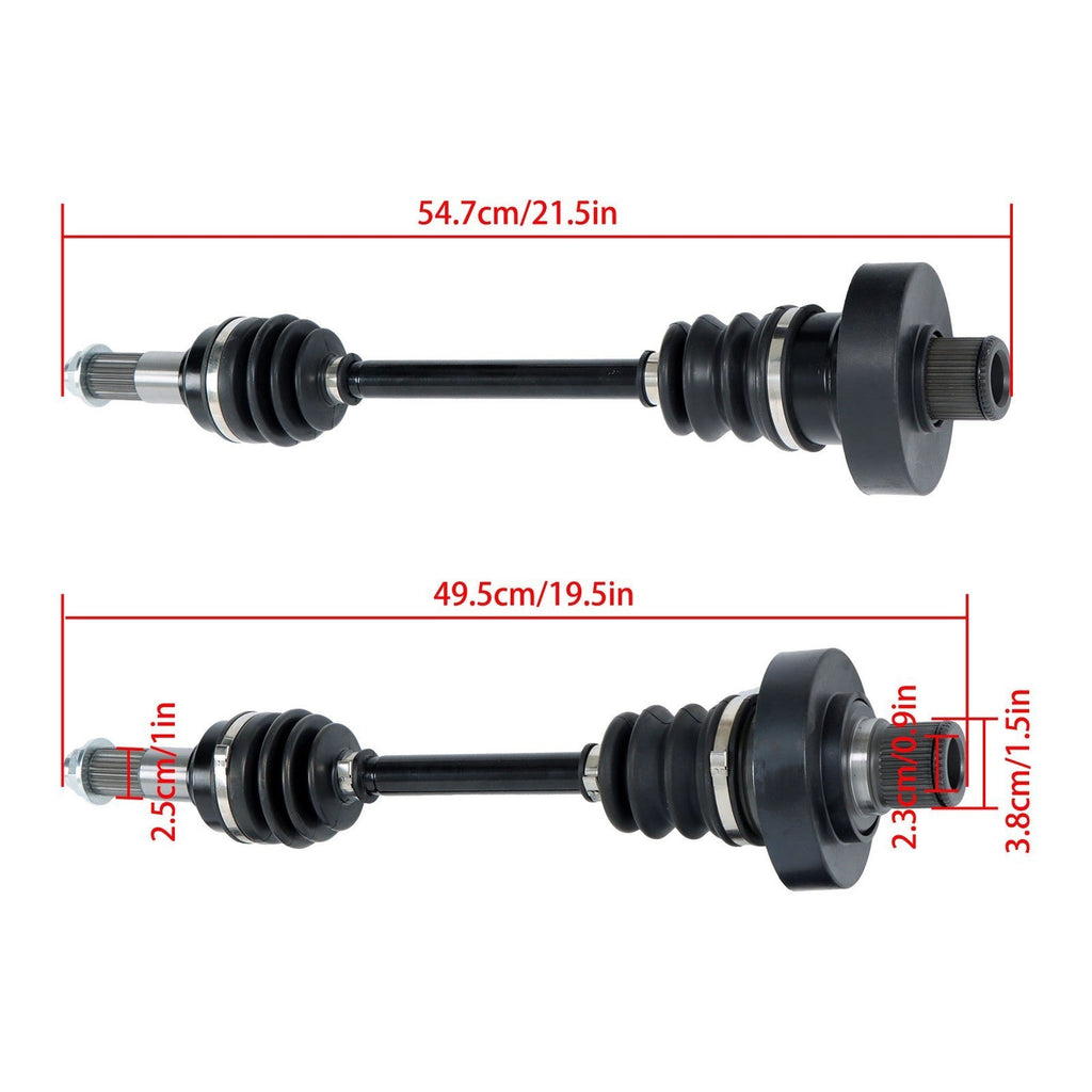 2Pcs Rear CV Axles Drive Shaft for Yamaha Grizzly 660 2003-2008 Left & Right