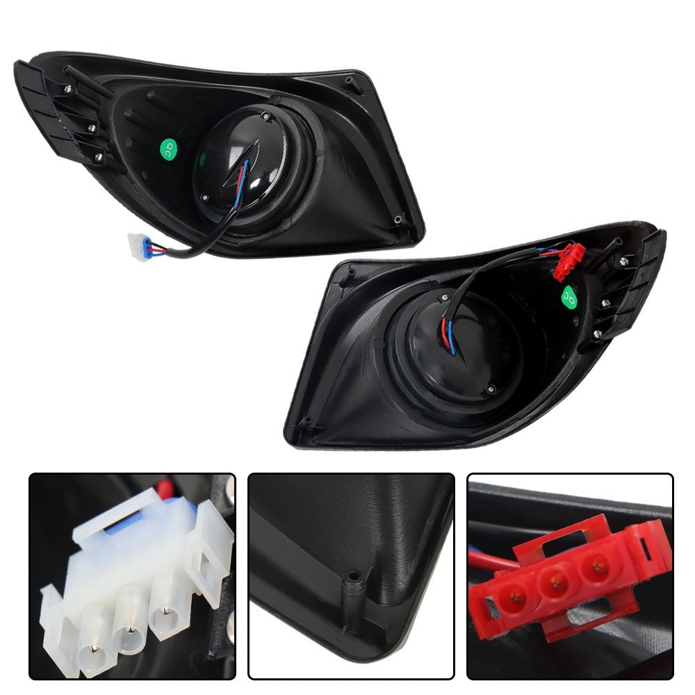 LED Street Legal Light Kit for Yamaha Drive2 Golf Cart 2017-Up Deluxe