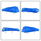 Waterproof Boat Cover 21-24ft Trailerable Pontoon Dark Blue 102" Beam