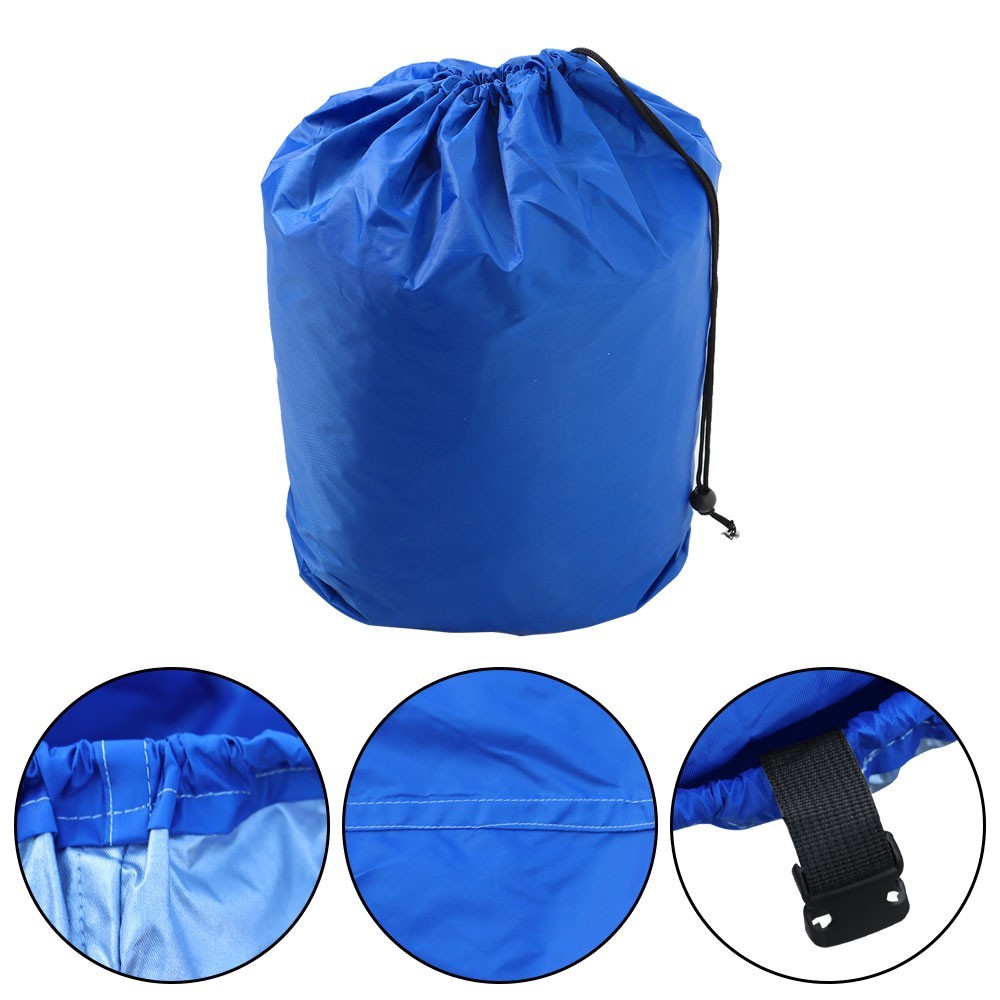 Dark Blue Waterproof Boat Cover 21-24' Trailerable Pontoon Beam 102