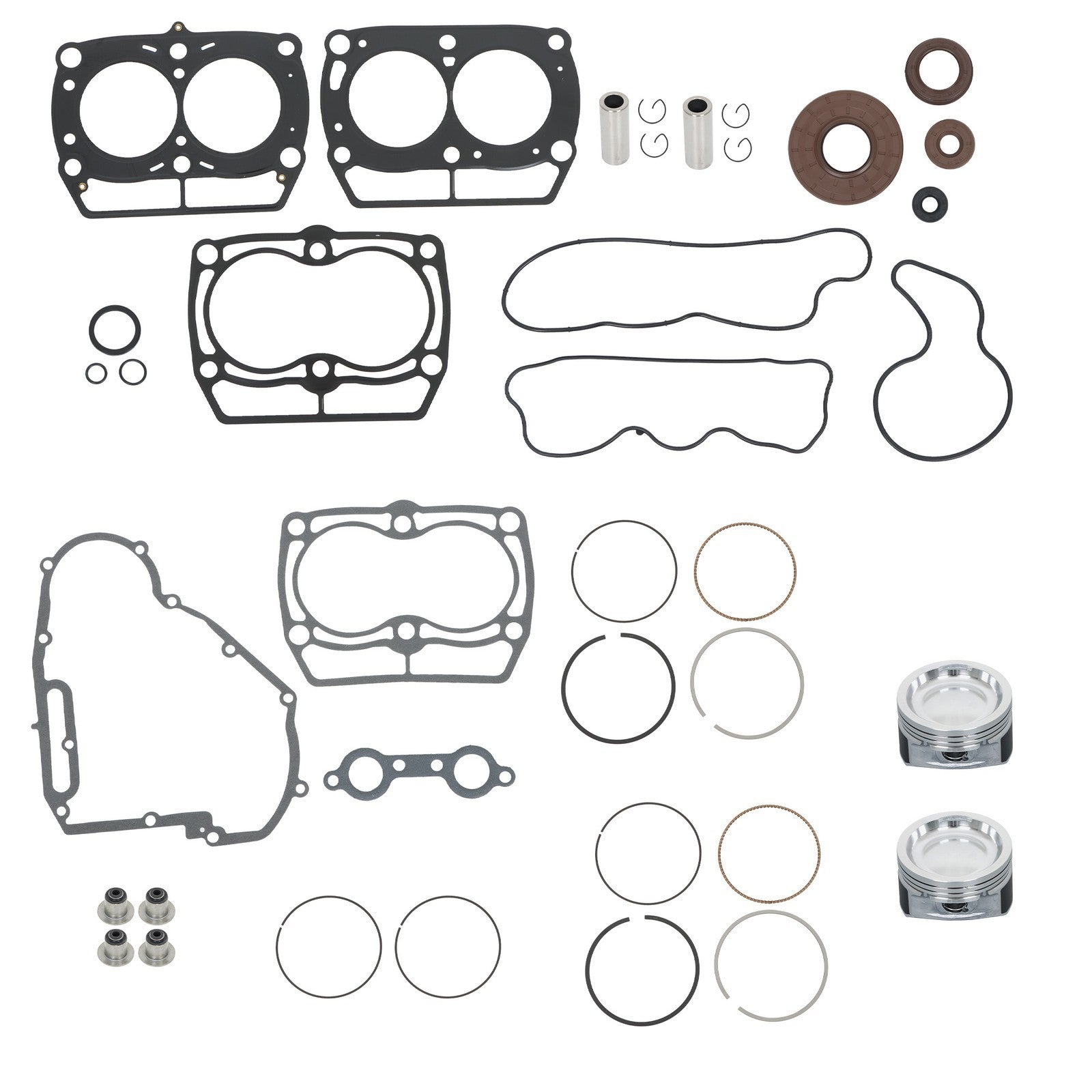 Polaris RZR Ranger 800 Engine Rebuild Kit Crankshaft Pistons Gaskets 2011-2015