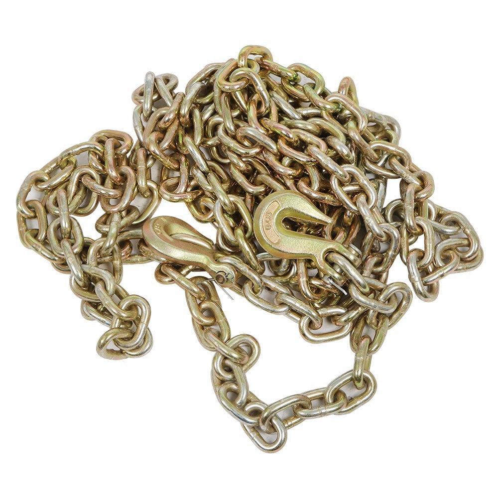 G70 Tow Chain Tie Down Binder 3/8"x20" Flatbed Truck Trailer 2 Pack Safety