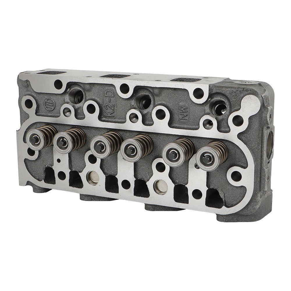 Kubota D1105 Engine Cylinder Head & Full Gasket Kit Compatible Replacement