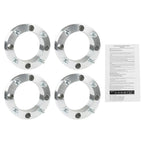 4x Wheel Spacers 4x156 2" 131mm 3/8"-24 for Kawasaki 300B Lakota 1995-2000