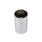 Set of 4 Chrome 33mm Flat Head Rear Lug Nuts Semi Truck Hubcap Kit
