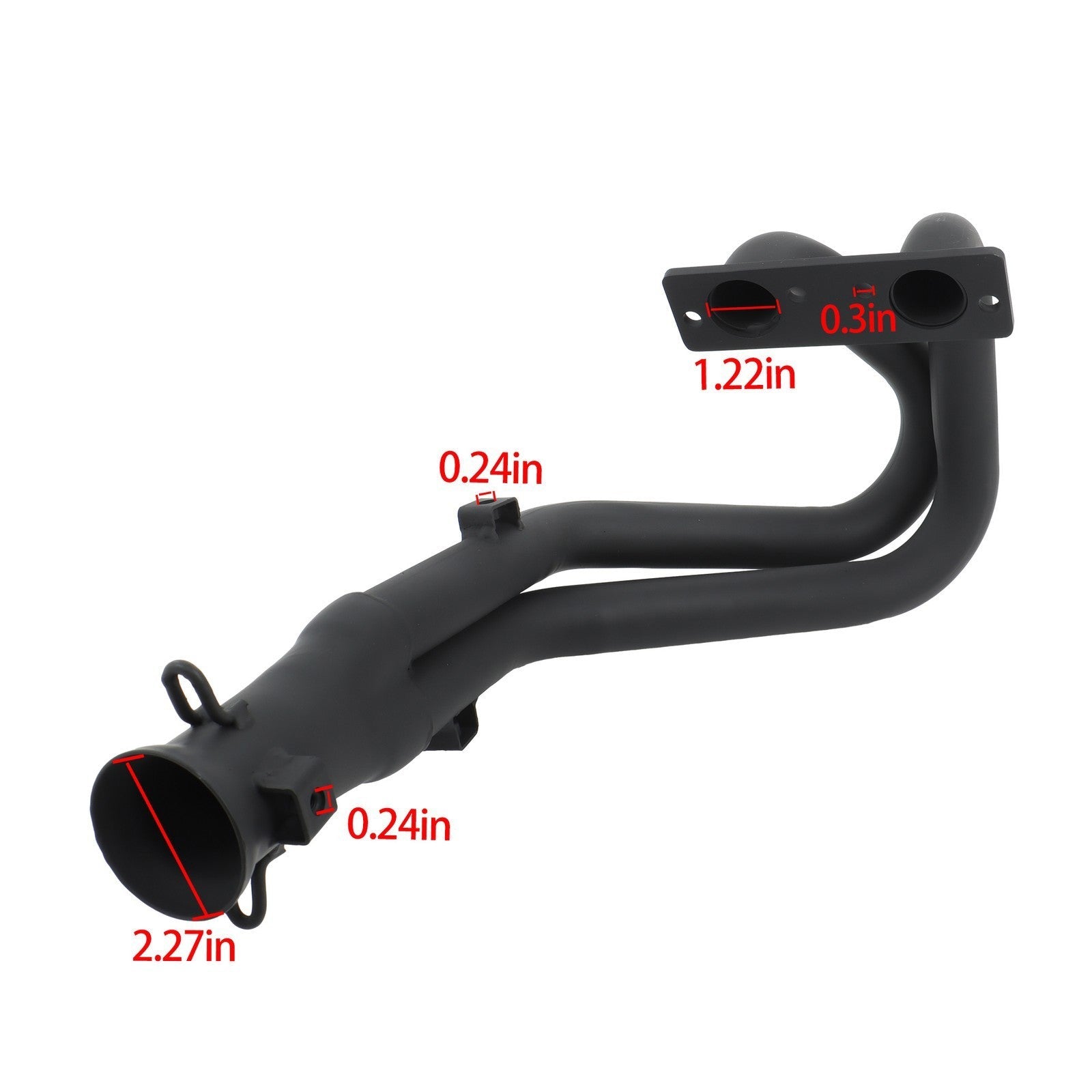 Polaris RZR 800 EFI Exhaust Manifold 1262319-489 1261937-489 2011-2014 ATV