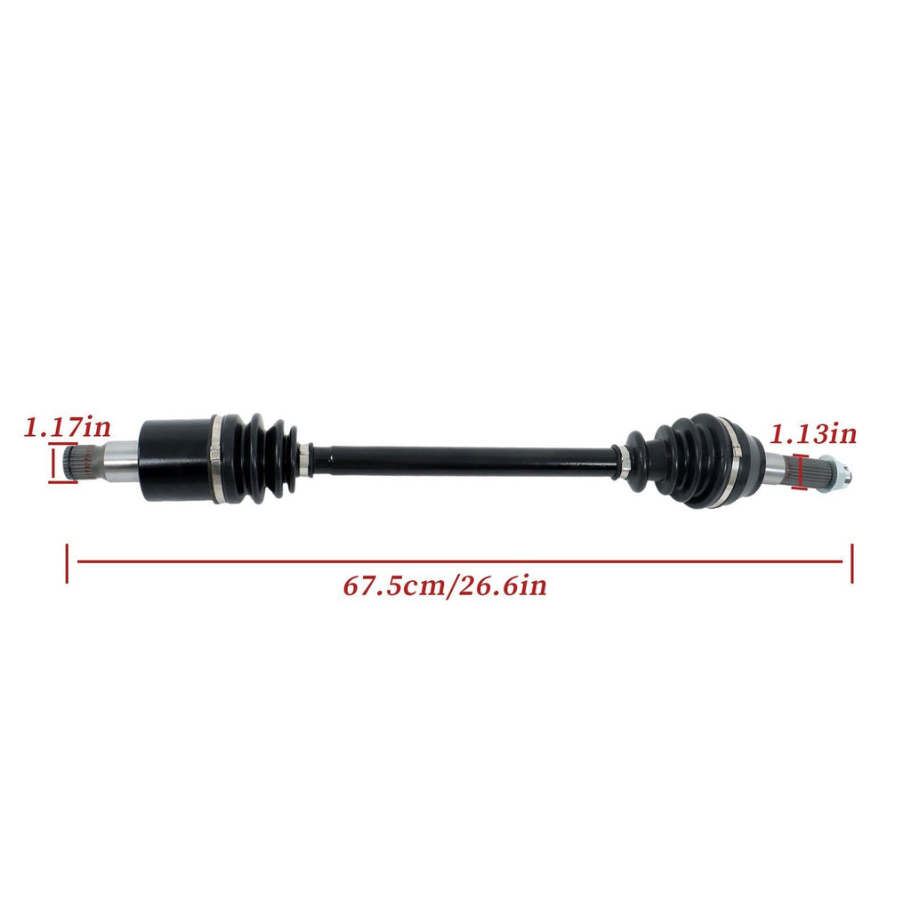 Polaris RZR S 800 Rear Right & Left CV Joint Axle Complete 09-14