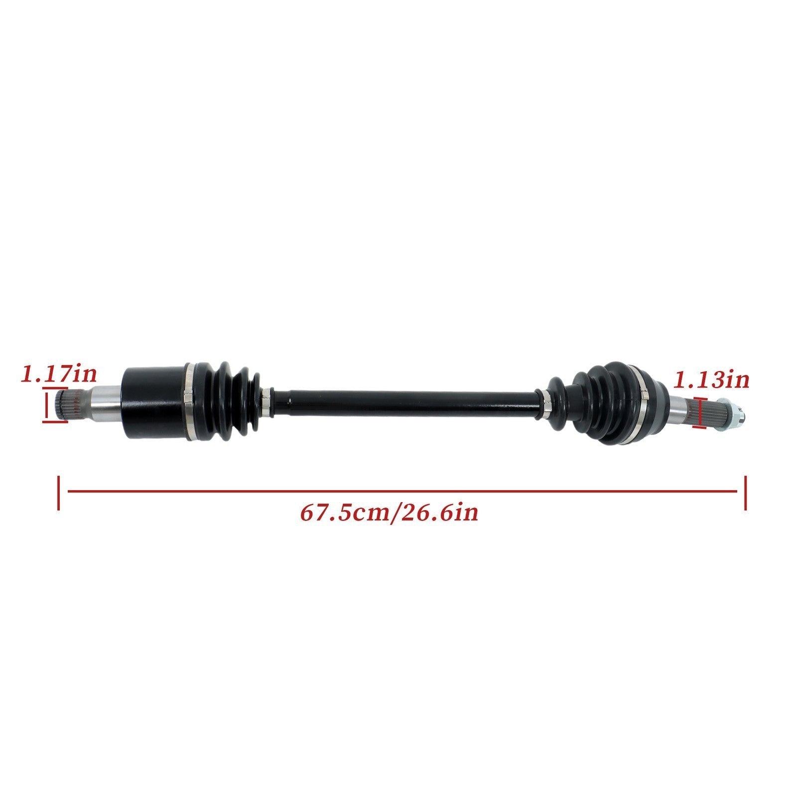 Polaris RZR S 800 Rear Right & Left CV Joint Axle Complete 09-14