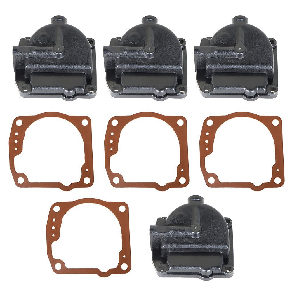 4pcs Carburetor Float Bowl Chamber for Johnson Evinrude 0433000 433000