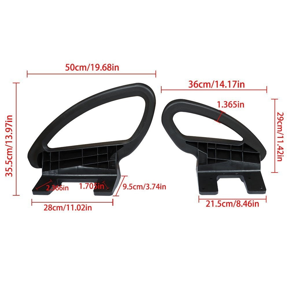 Black Hip Restraint Kit for 2012+ Club Car Precedent Tempo Onward 103833901