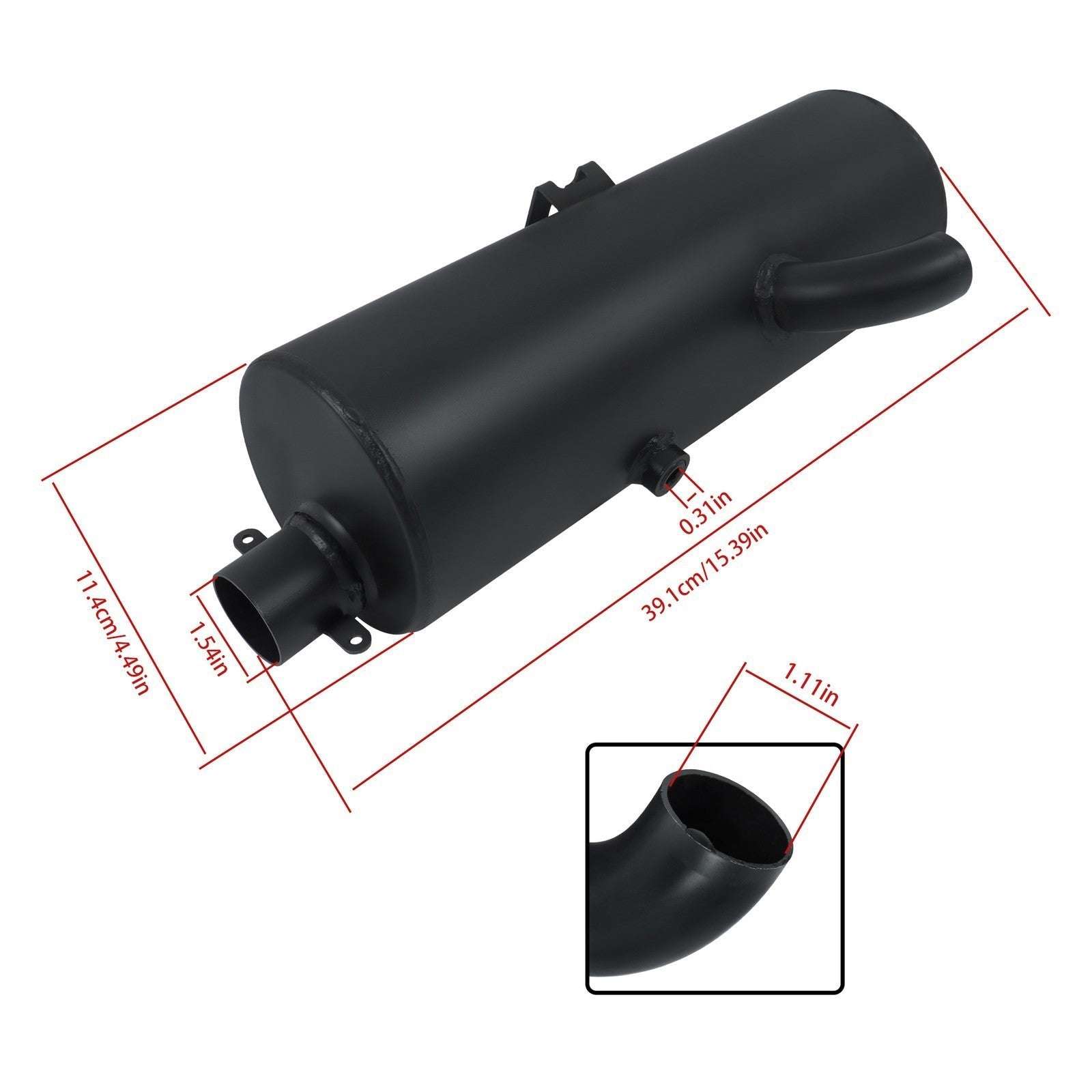 Polaris Sportsman 500 1996-2001 Exhaust Muffler Silencer 1260715-029 Fit