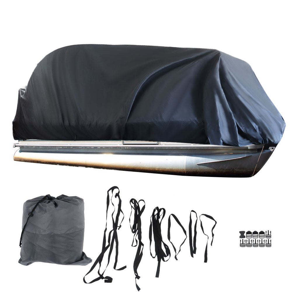Waterproof Boat Cover for Trailerable Pontoon 21-24FT 780x400 Fabric