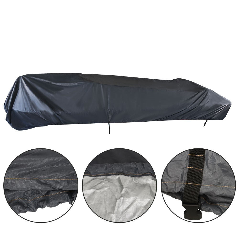 Waterproof Boat Cover for Trailerable Pontoon 21-24FT 780x400 Fabric