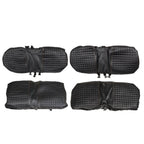 Front & Rear Seat Covers Black Diamond Stitch EZGO Medalist TXT 94-13