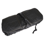 Front & Rear Seat Covers Black Diamond Stitch EZGO Medalist TXT 94-13