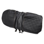 Front & Rear Seat Covers Black Diamond Stitch EZGO Medalist TXT 94-13