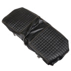Front & Rear Seat Covers Black Diamond Stitch EZGO Medalist TXT 94-13