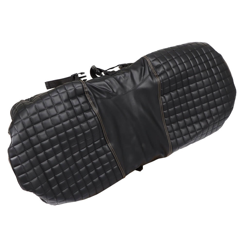 Front & Rear Seat Covers Black Diamond Stitch EZGO Medalist TXT 94-13