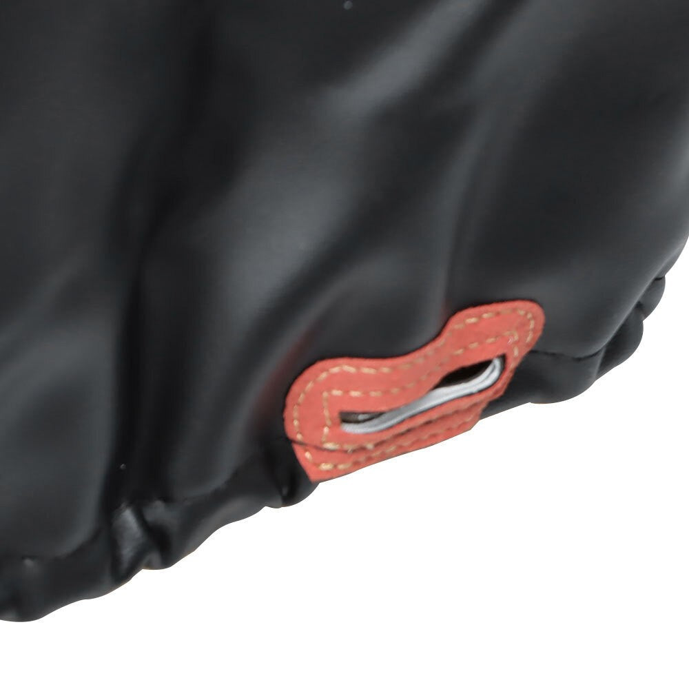 Front & Rear Diamond Stitch Seat Covers for E-Z-GO Medalist/TXT 94-13 Black
