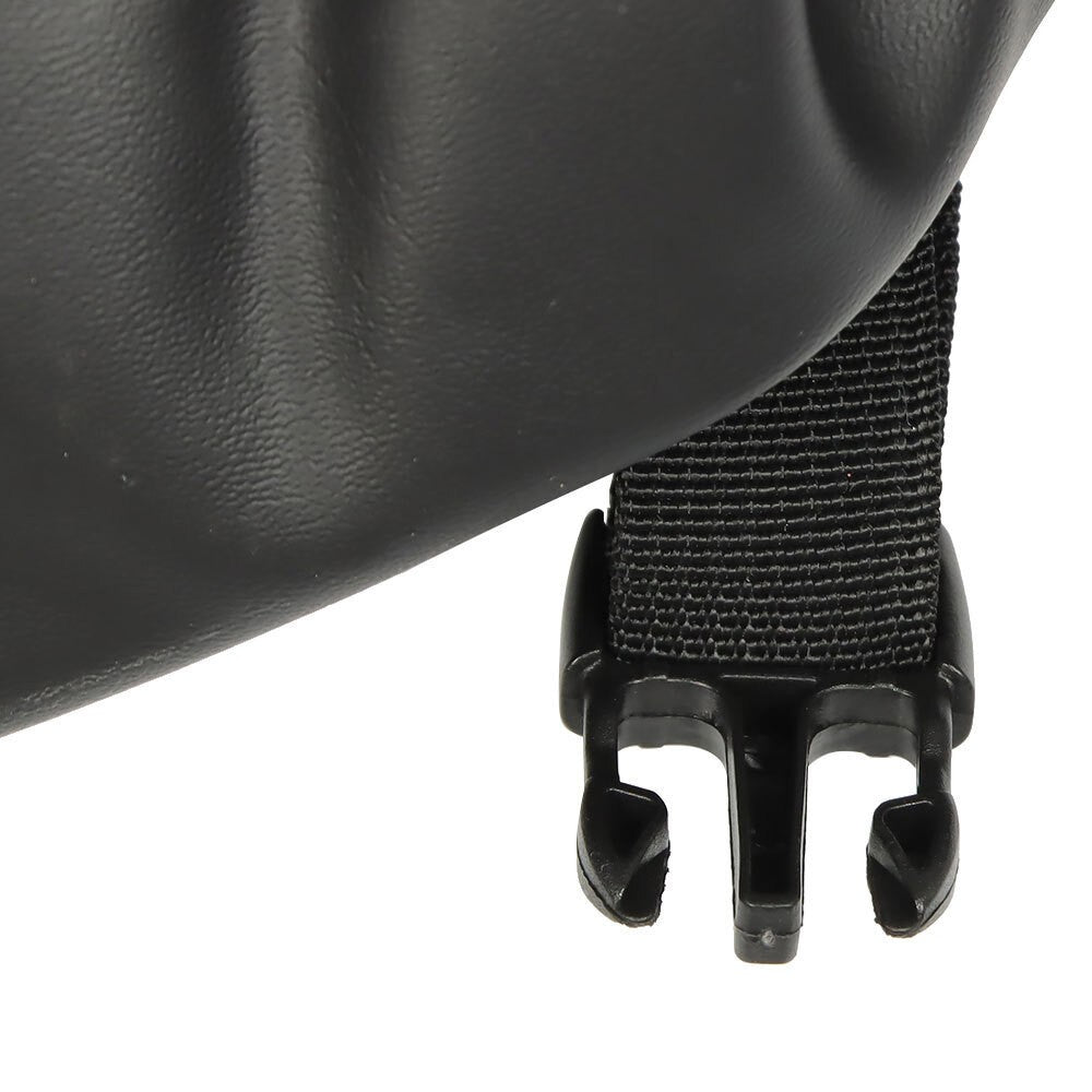 Front & Rear Diamond Stitch Seat Covers for E-Z-GO Medalist/TXT 94-13 Black