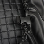 EZGO Medalist TXT 94-13 Front & Rear Seat Cover Black Diamond Stitching