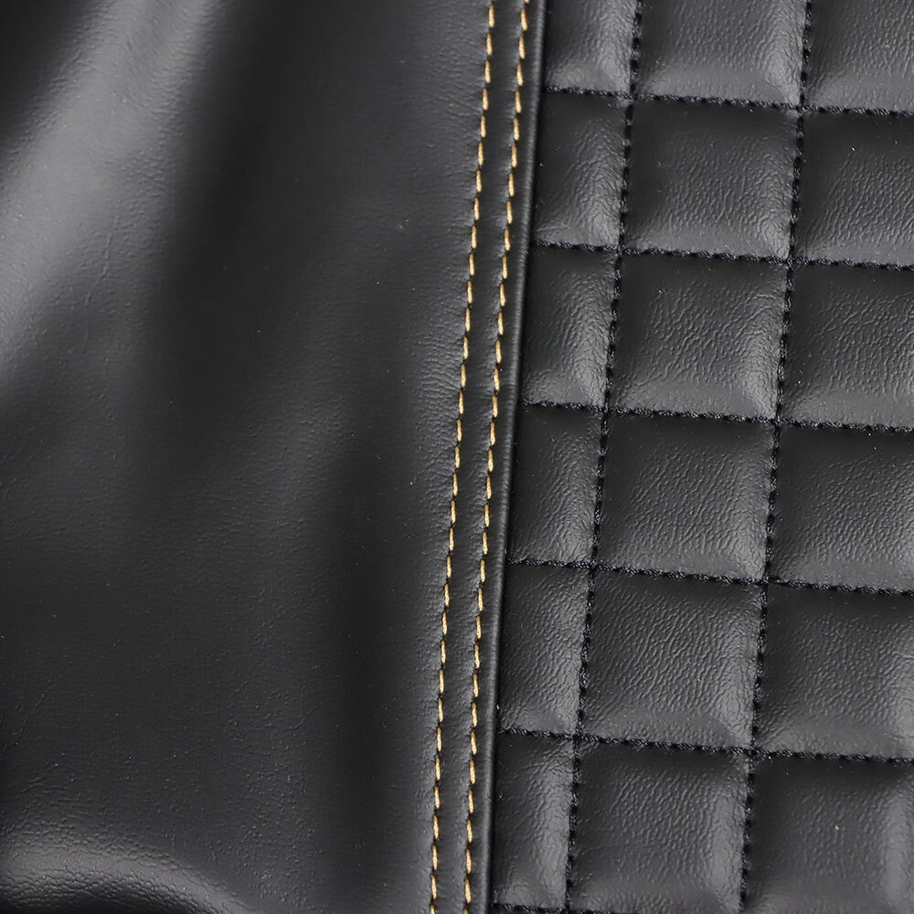 EZGO Medalist TXT 94-13 Front & Rear Seat Cover Black Diamond Stitching