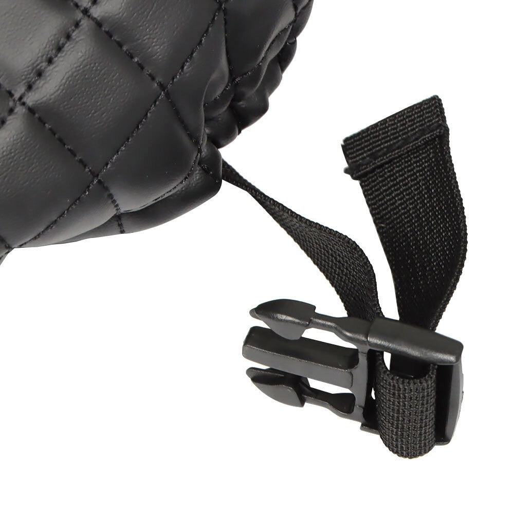 EZGO Medalist TXT 94-13 Front & Rear Seat Cover Black Diamond Stitching